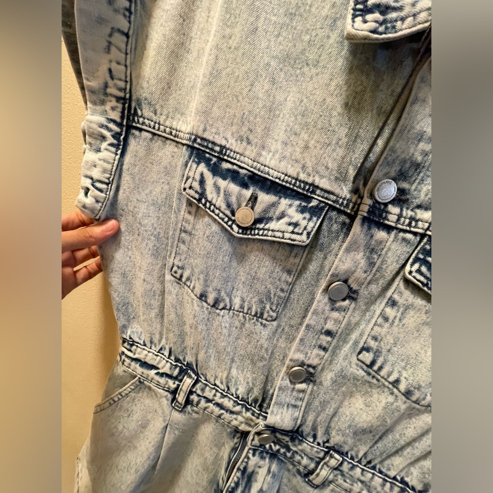 Denim romper - Picture 7 of 8